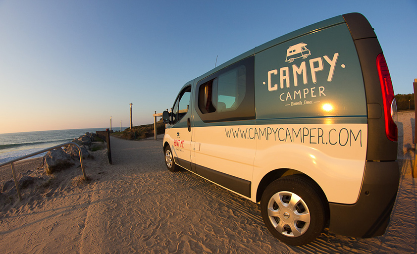 Campy Camper ou quand le road trip devient réalité…