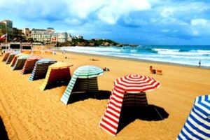 Biarritz voyage Hotel du palais Grande Plage Campy Camper roadtrip