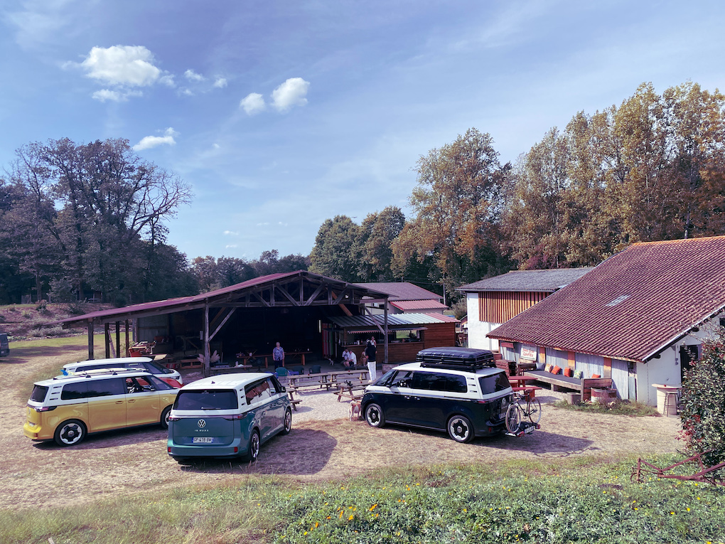 recharge van electrique camping