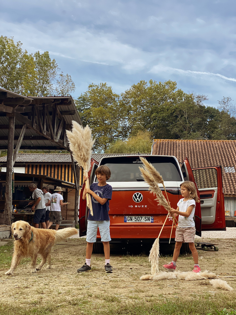 road trip van electrique avec des enfants
